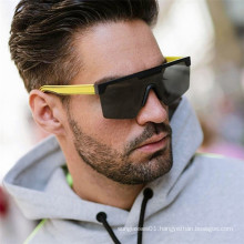 2020 Fashion Cool Square Shield Style Top Sunglasses Men Women ins Popular Brand Design Sun Glasses Oculos De Sol